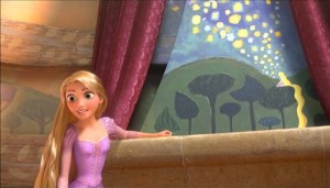Rapunzel's painting of the Lights
